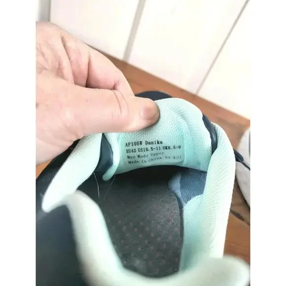 Aetrex Danika Women’s Arch Support Sneakers Navy Mint AP105W Size 10.5-11 - Picture 7 of 9
